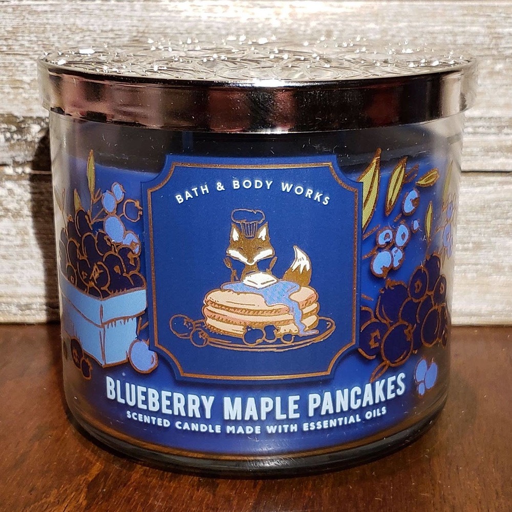 Bath & Body Works Blueberry Maple Pancakes Candle
